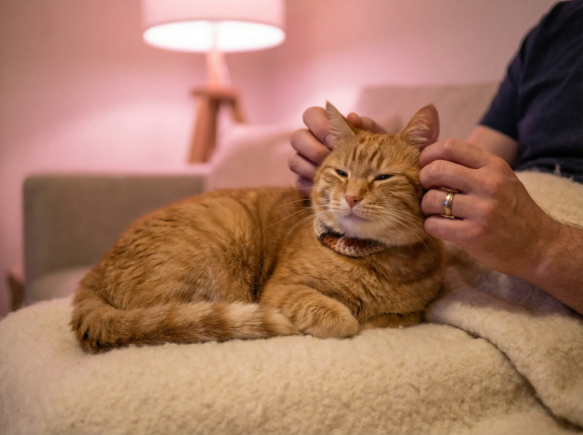 猫咪被温柔抚摸的幸福时刻 - gaoav电影